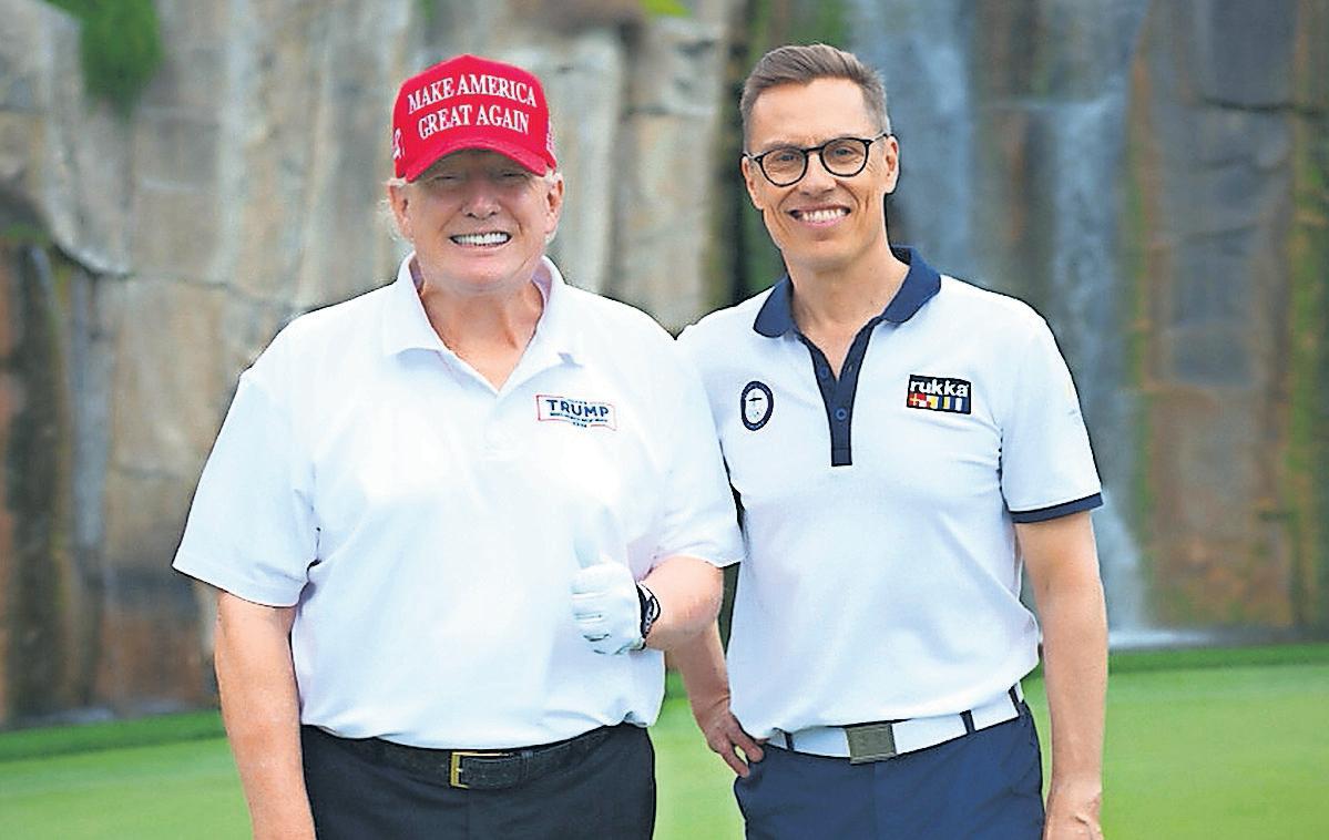 Golf politics US president teed up to lose patience, says Finnish leader