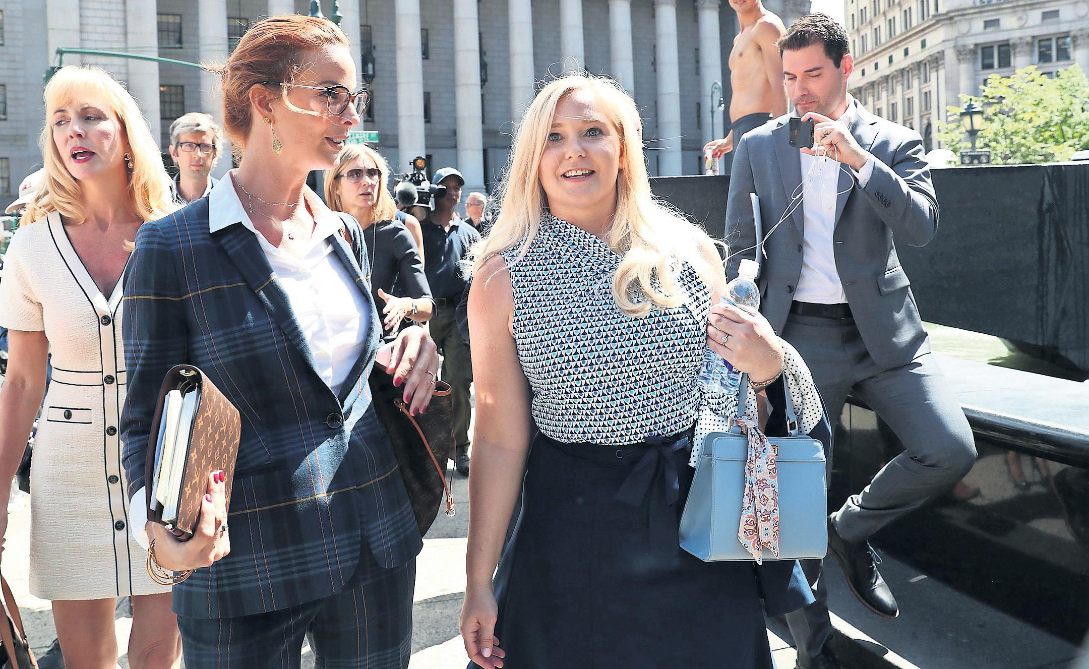 Andrew accuser says she has 'four days to live' after accident