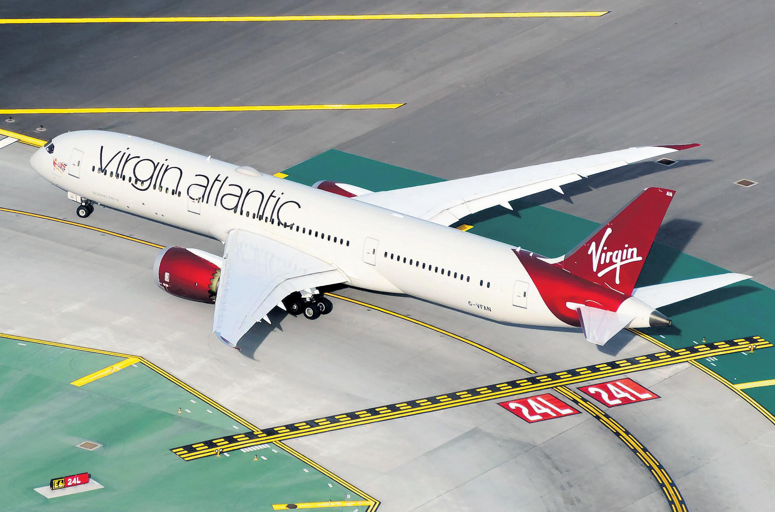 IAG shares fall as Virgin Atlantic warns of slowing US demand