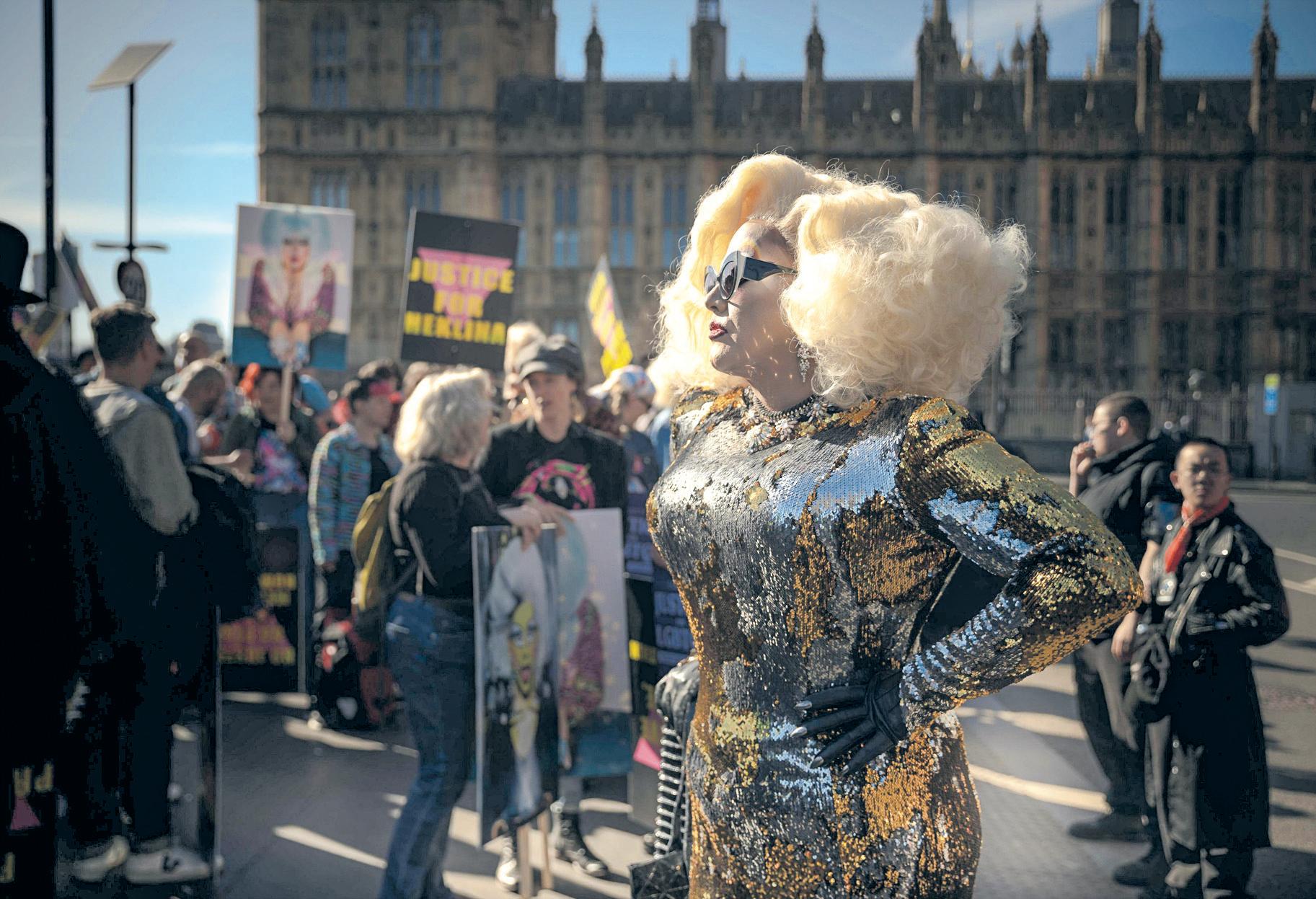 Protest demands justice for drag artist found dead in London