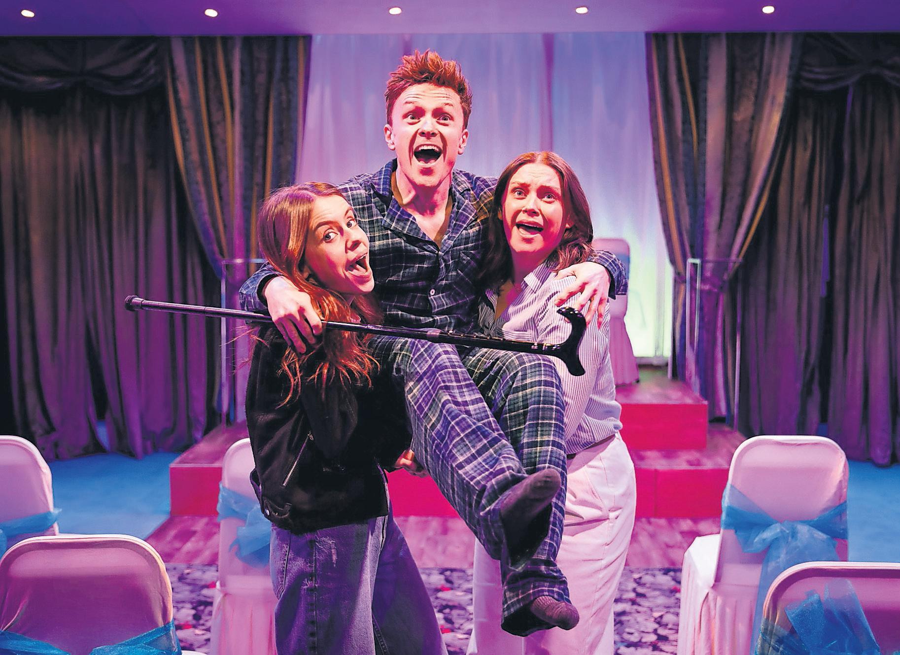Theatre review Family dysfunction to the fore in one wedding-cum-funeral