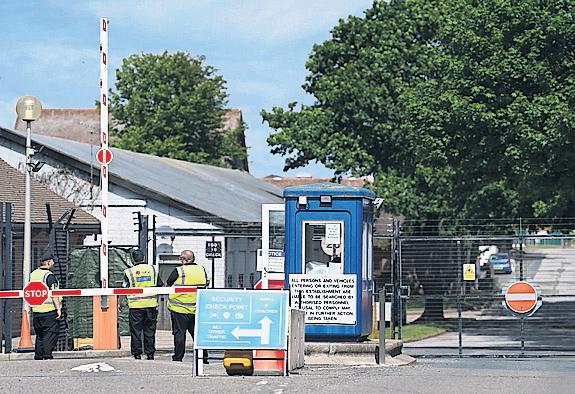 Racist jibe heard on staff radio at asylum centre