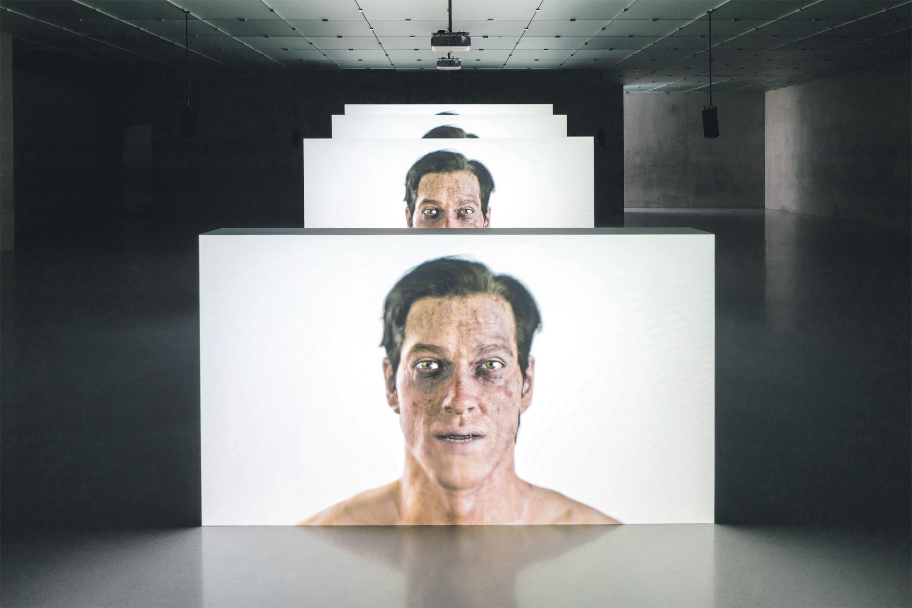 Art review Death never far away in a weird, multifarious world of pain and humour