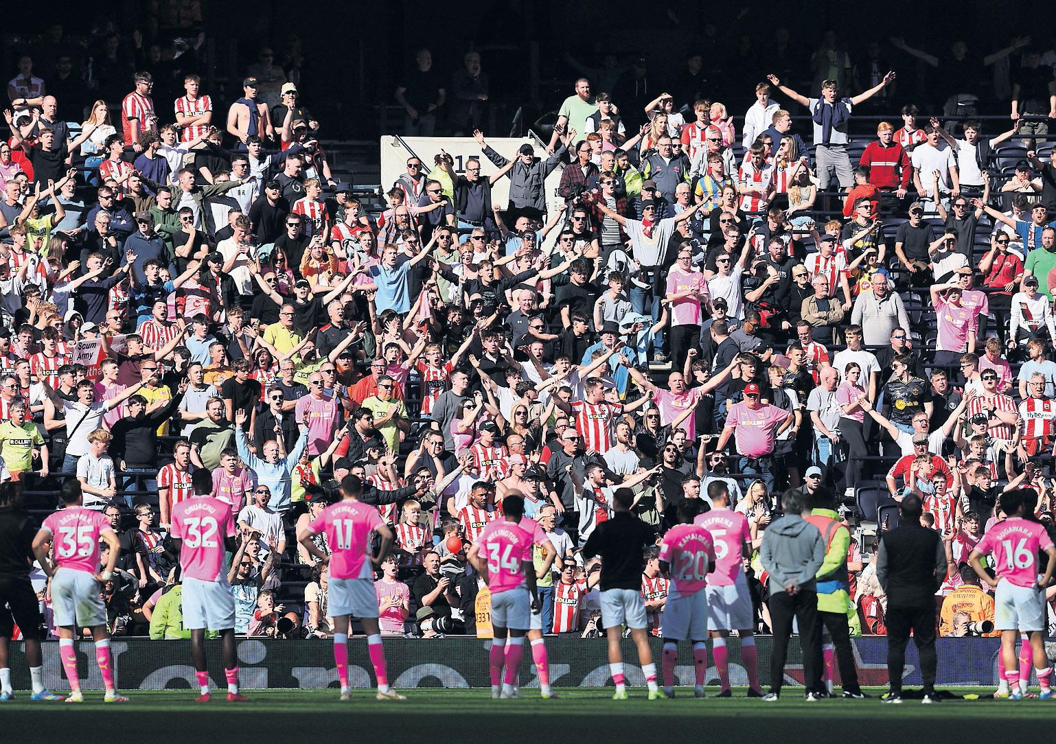 Juric tells players to 'be thankful' for fans after Saints' record relegation