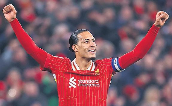 Van Dijk Hints at 'Progress' in Liverpool Talks Over New Deal