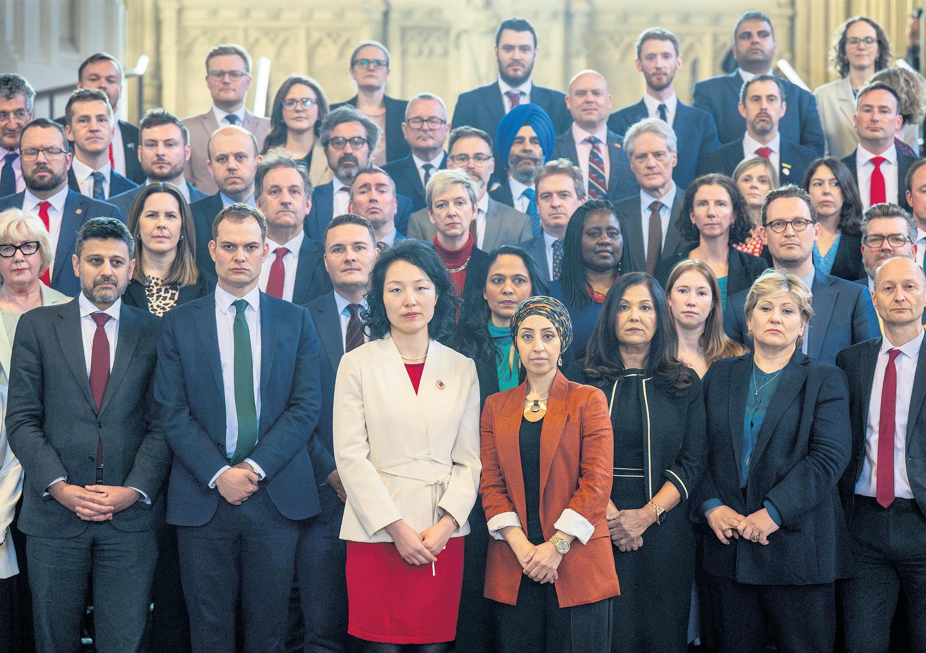 Show of solidarity for two MPs detained during trip to Israel