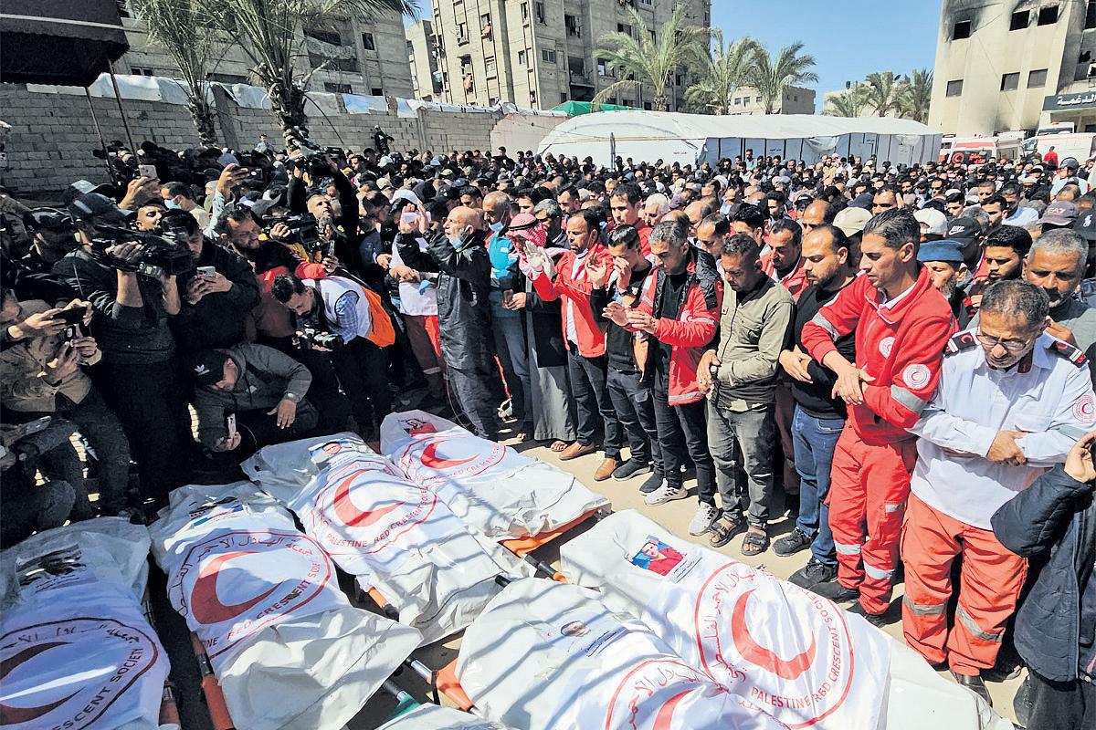 Gaza medic deaths Latest in long history of Israel changing its story