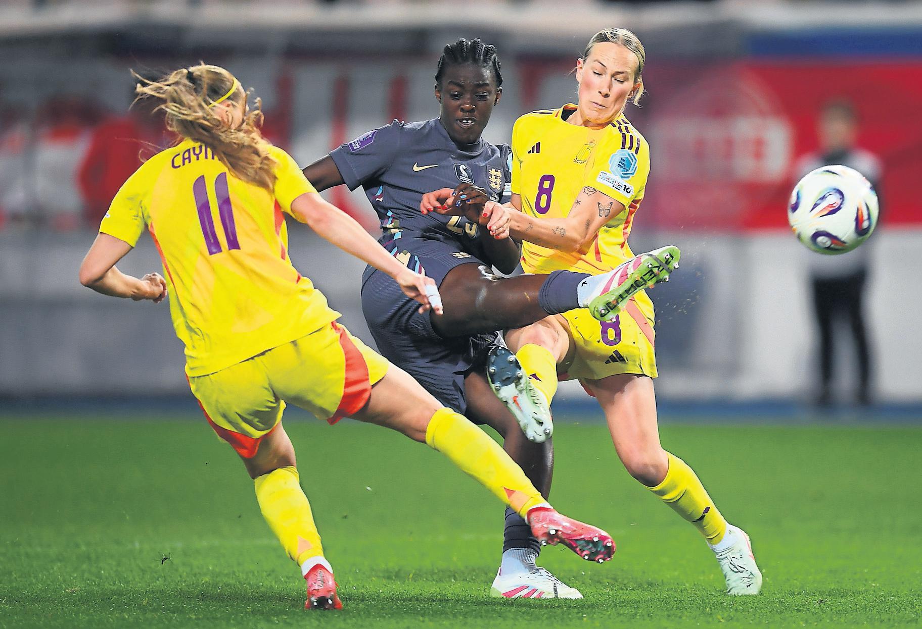 Wullaert Hurts England Despite Late Hope From Agyemang's Debut Goal