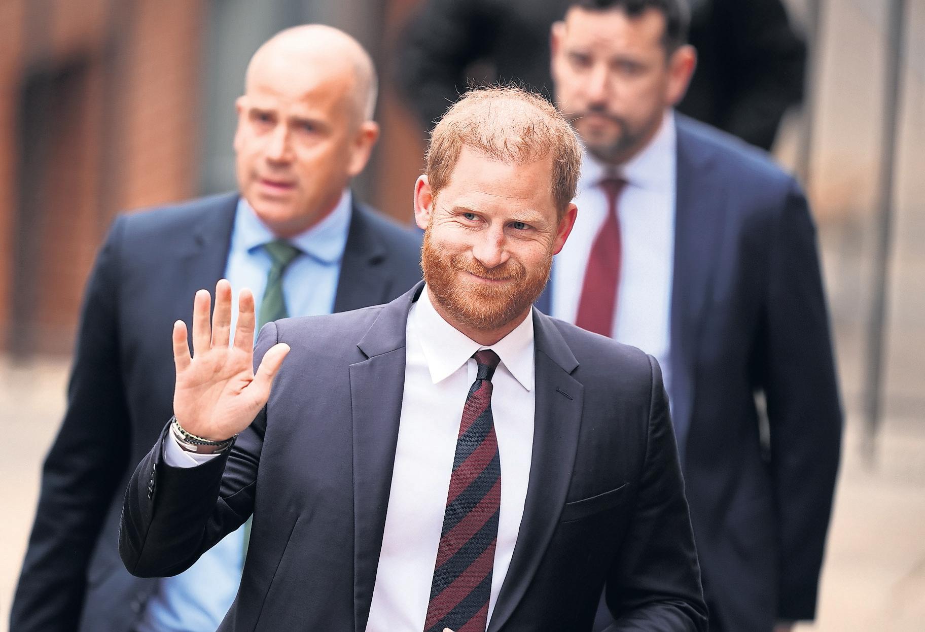 Prince Harry's 'life at stake' over security arrangements, court hears