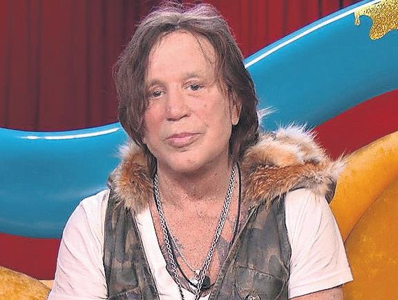 'Unacceptable': Mickey Rourke axed from Big Brother show