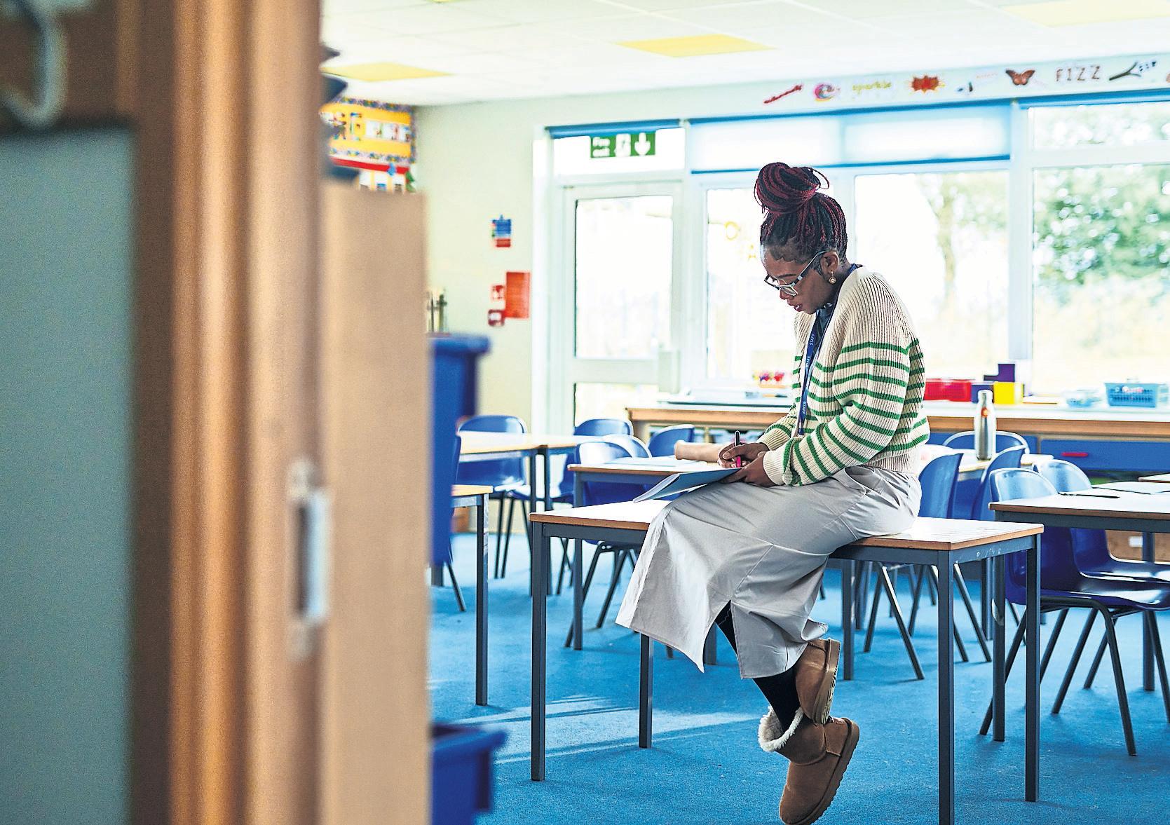 Nearly all teachers affected by stress, union's poll finds