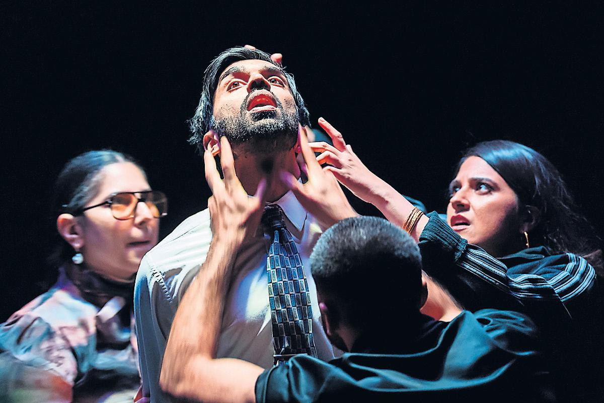 Stage review Multilayered story of race and road rage