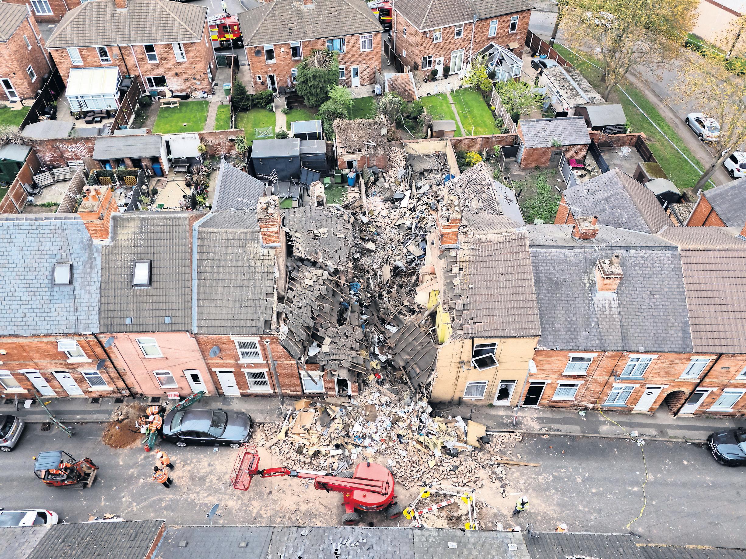 Man's body found in wrecked home after explosion
