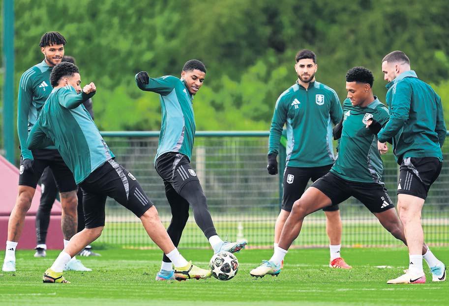 Emery says belief can power comeback at 'fortress' Villa Park