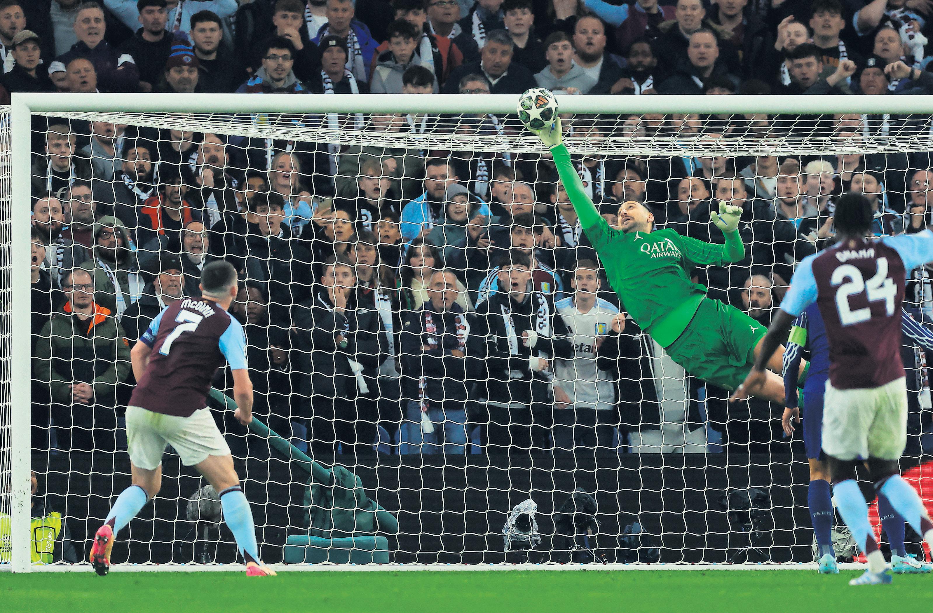 Rashford inspires but Villa are denied heroic comeback