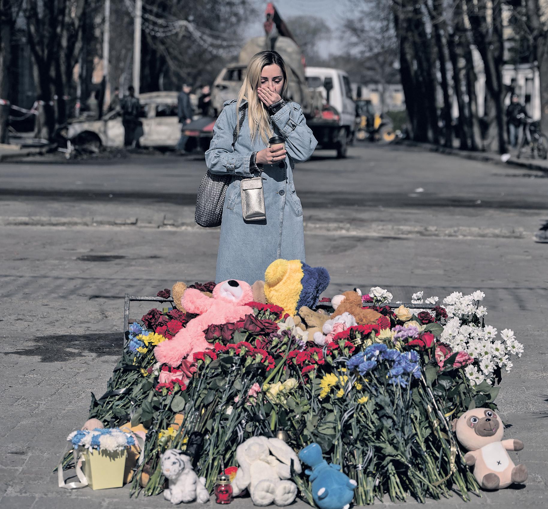 "This isn't an act of war. It is sheer terrorism' Sumy mourns its dead