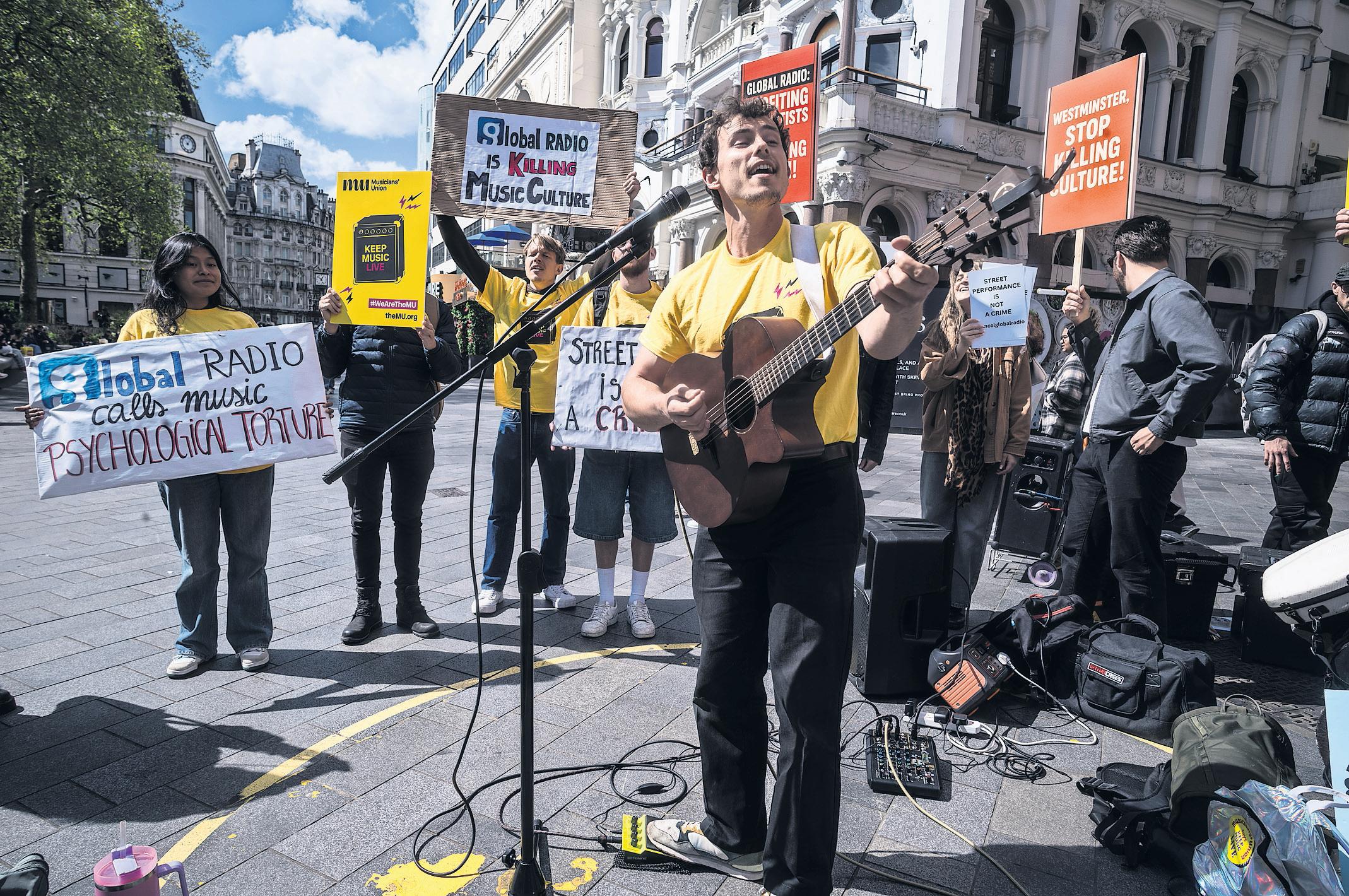 Time called on Leicester Square's street performers