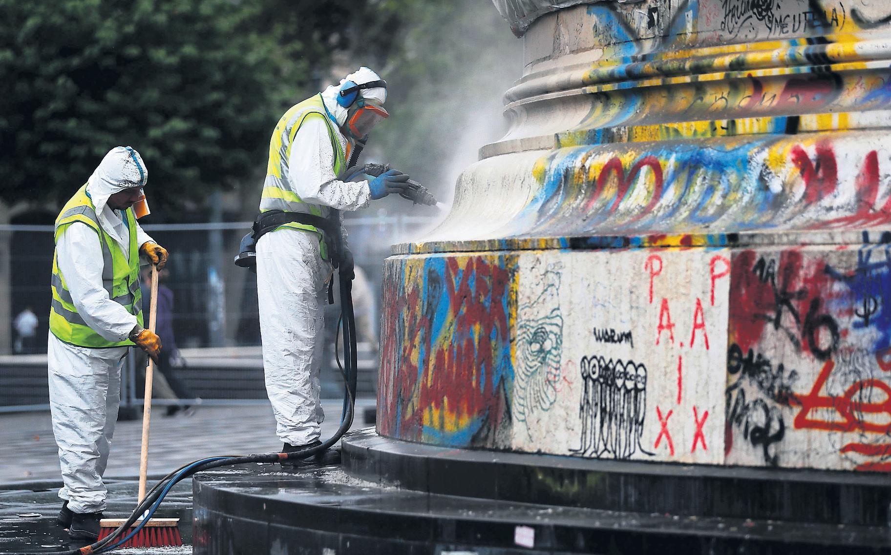 They're like dogs': Paris goes to war on vandals tagging the city