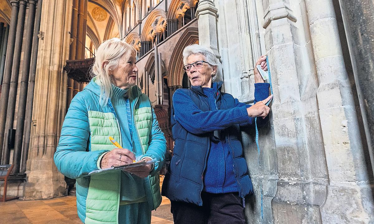 Marking history Cathedral tour celebrates graffiti down the centuries