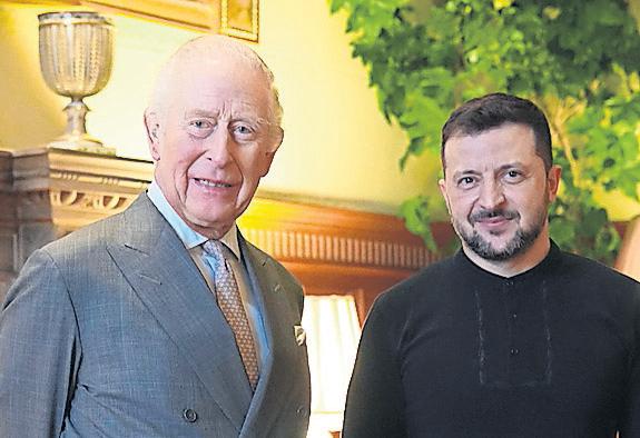 No-fly zone put in place at Sandringham after Zelenskyy drone scare