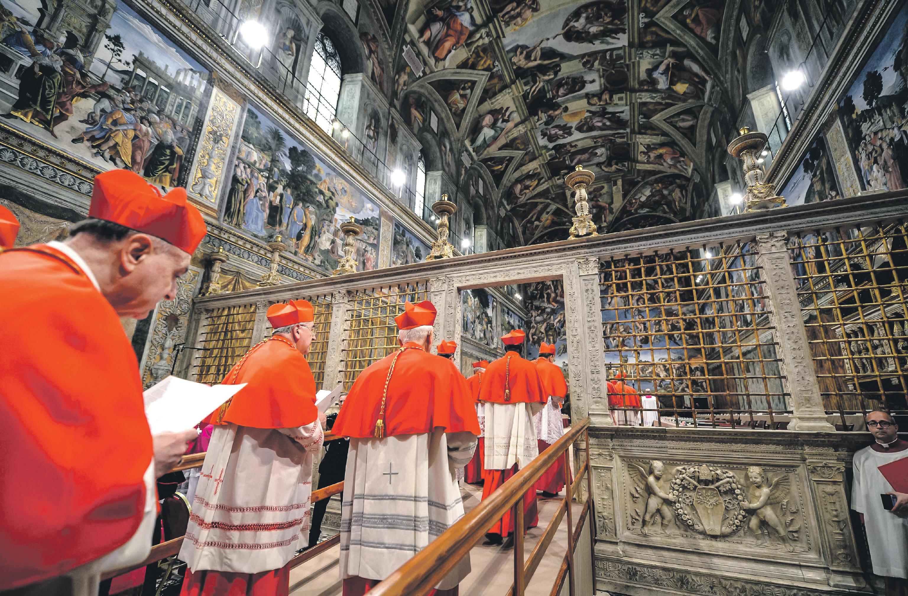 In pursuit of white smoke How 135 cardinals will vote in secret for the next leader
