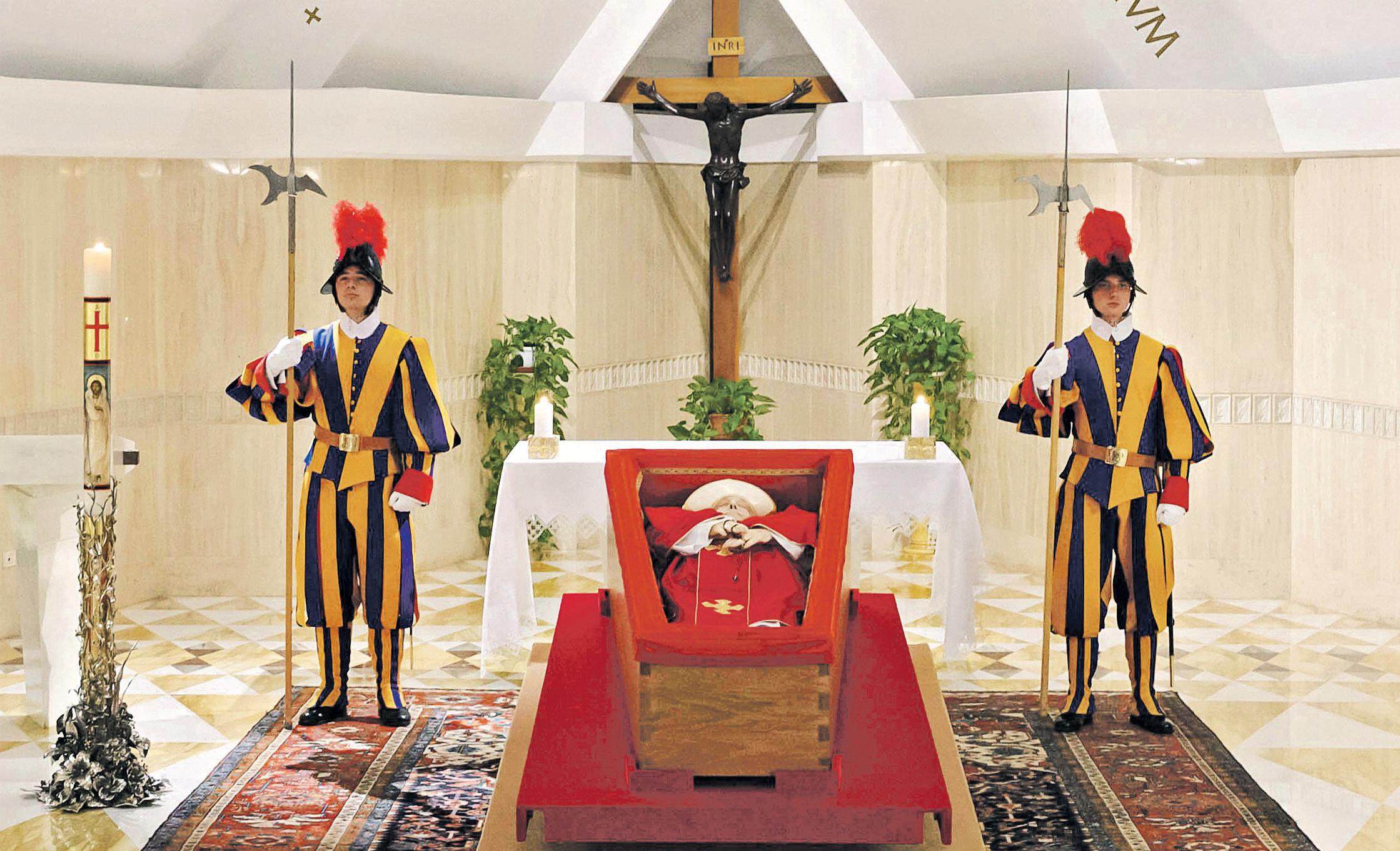 Funeral of pope to be held in the Vatican on Saturday
