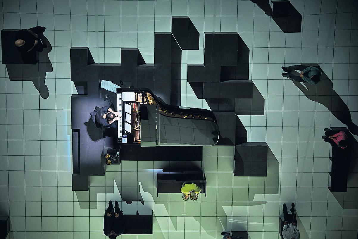 'It is trance-like' Pianist stages 16-hour marathon performance