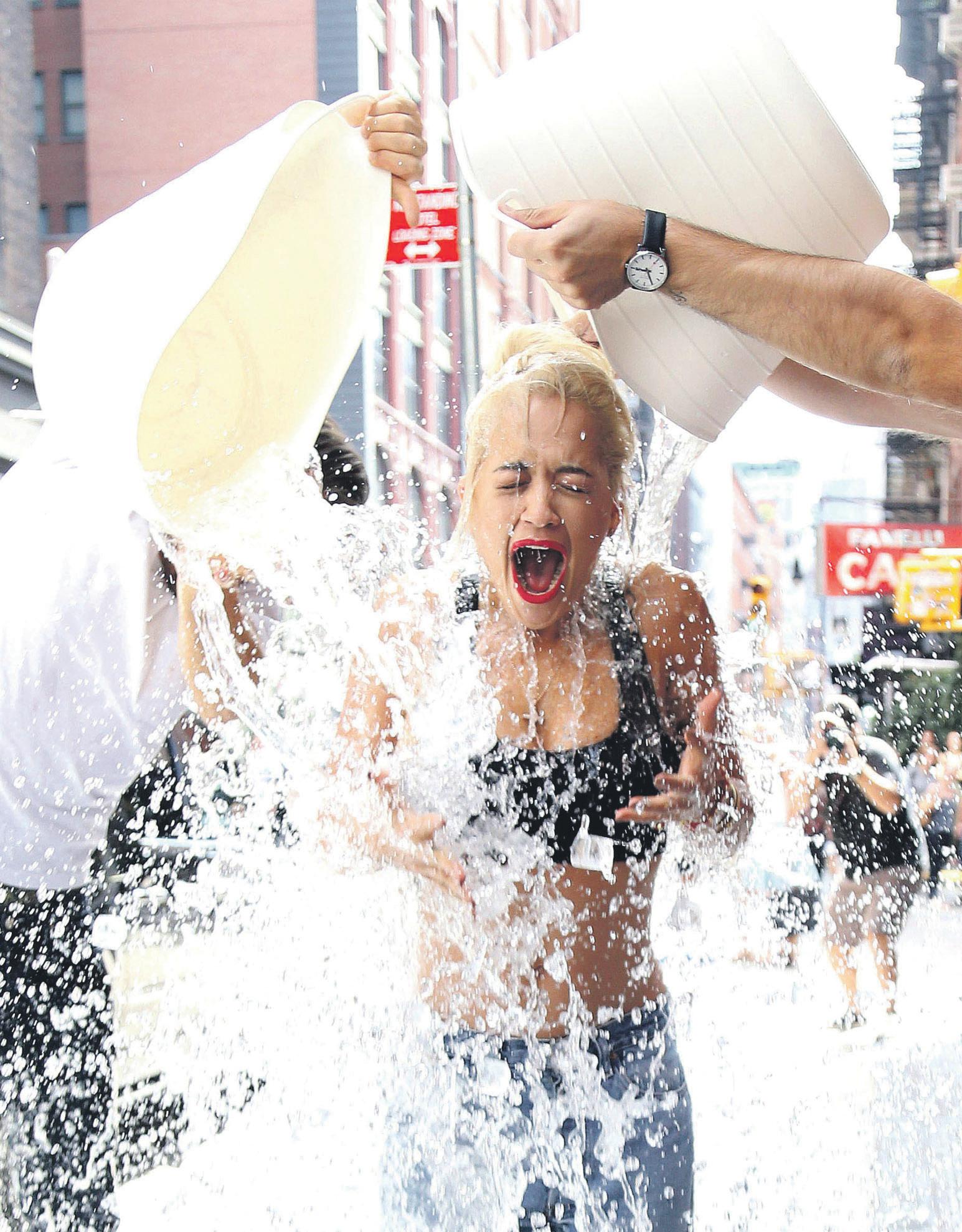 Brace yourselves! It may not be summer yet but the ice bucket challenge is back