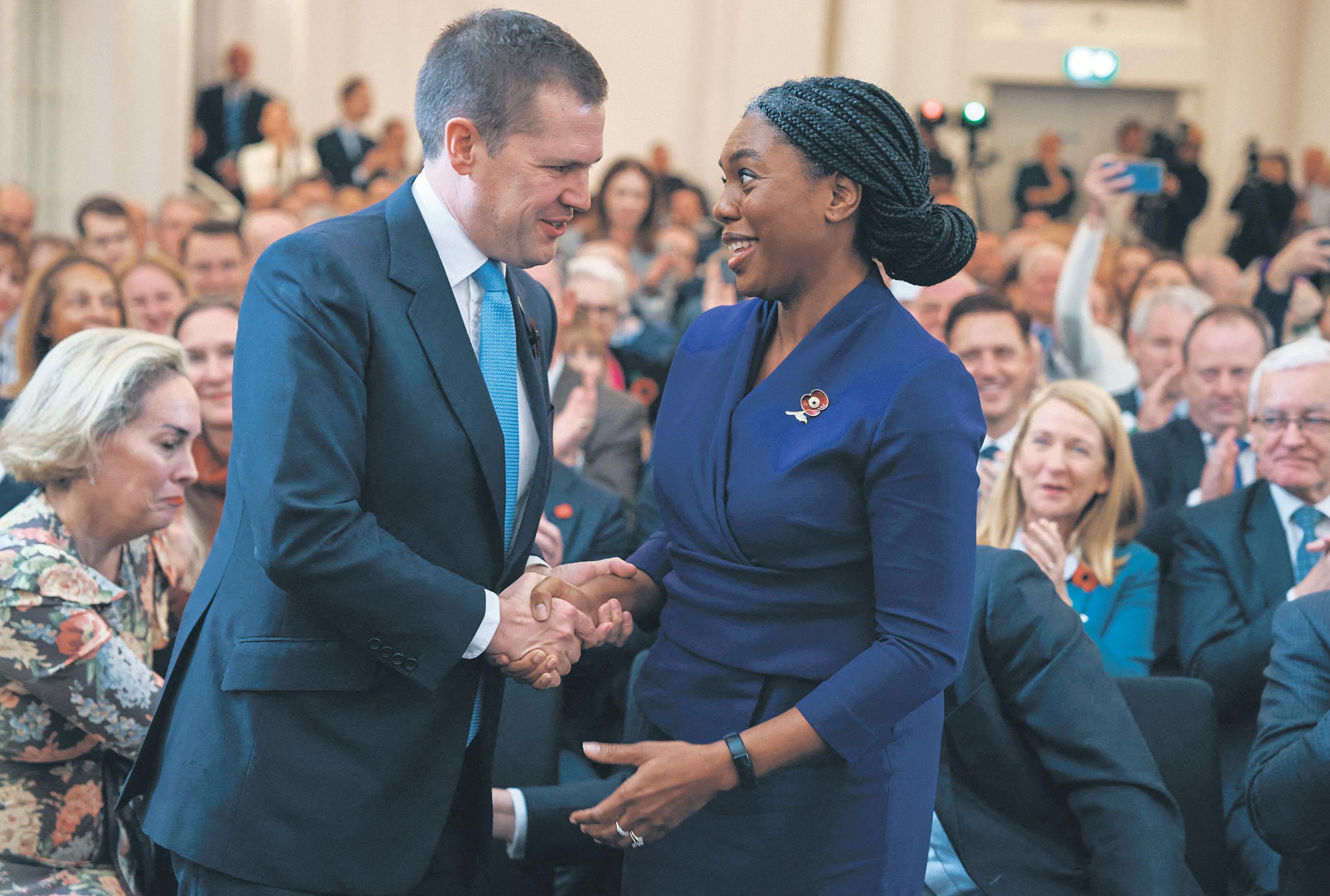 Senior Tories warn party against panic Reform deal or change of leader