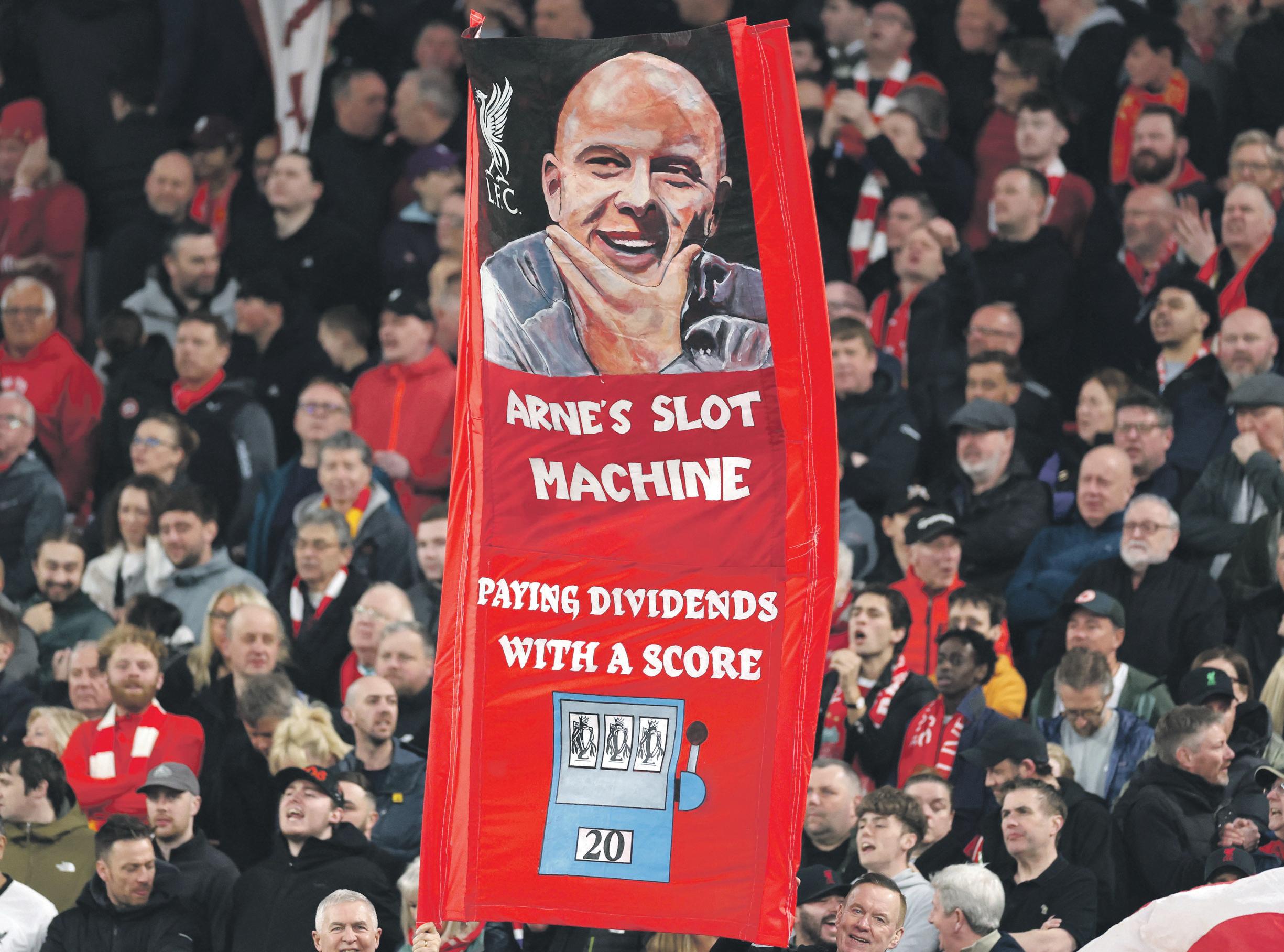 Slot's coolness lies at heart of Liverpool's record-levelling title victory