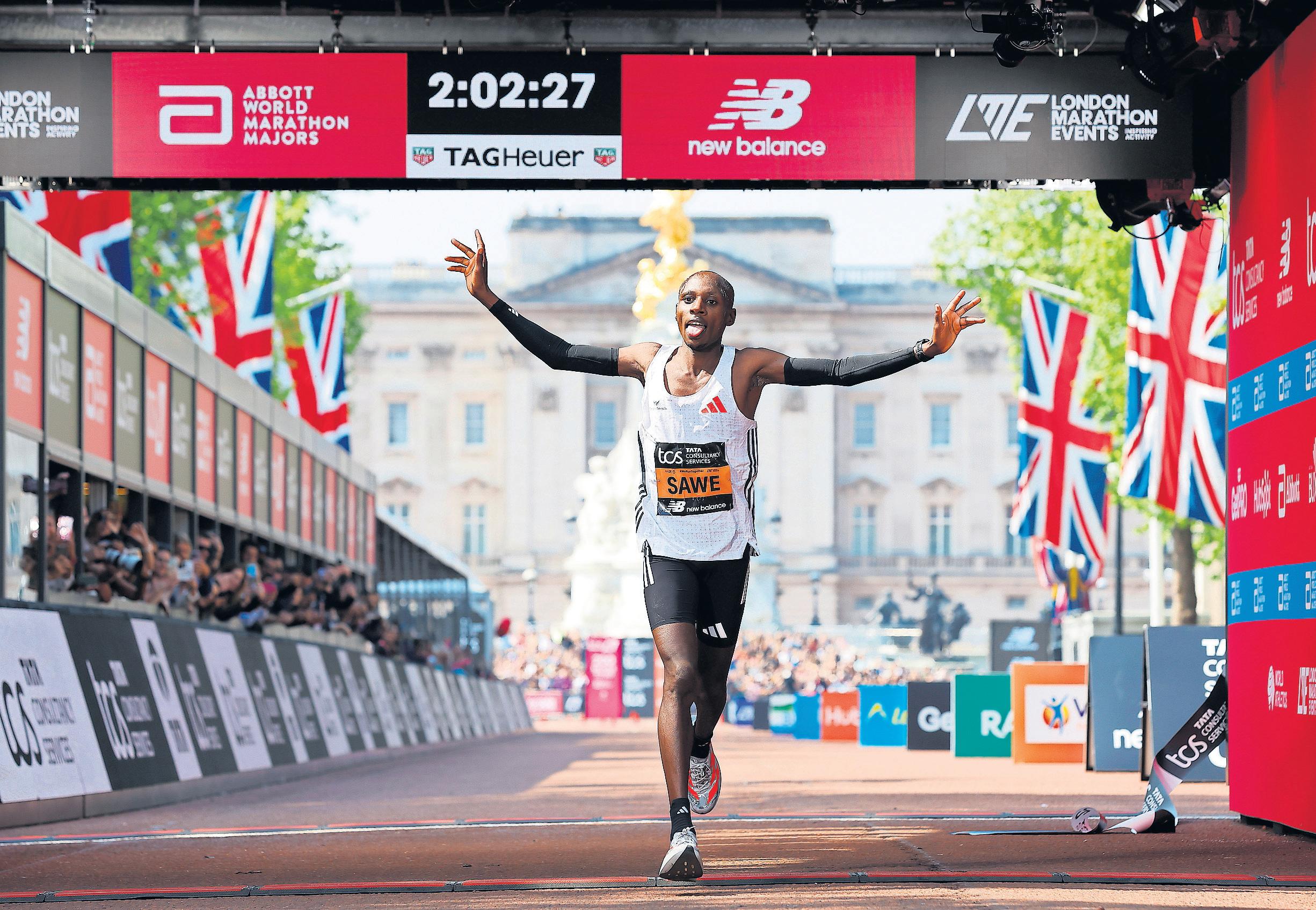 He came, he Sawe, he conquered: Kenyan novice beats elite rivals