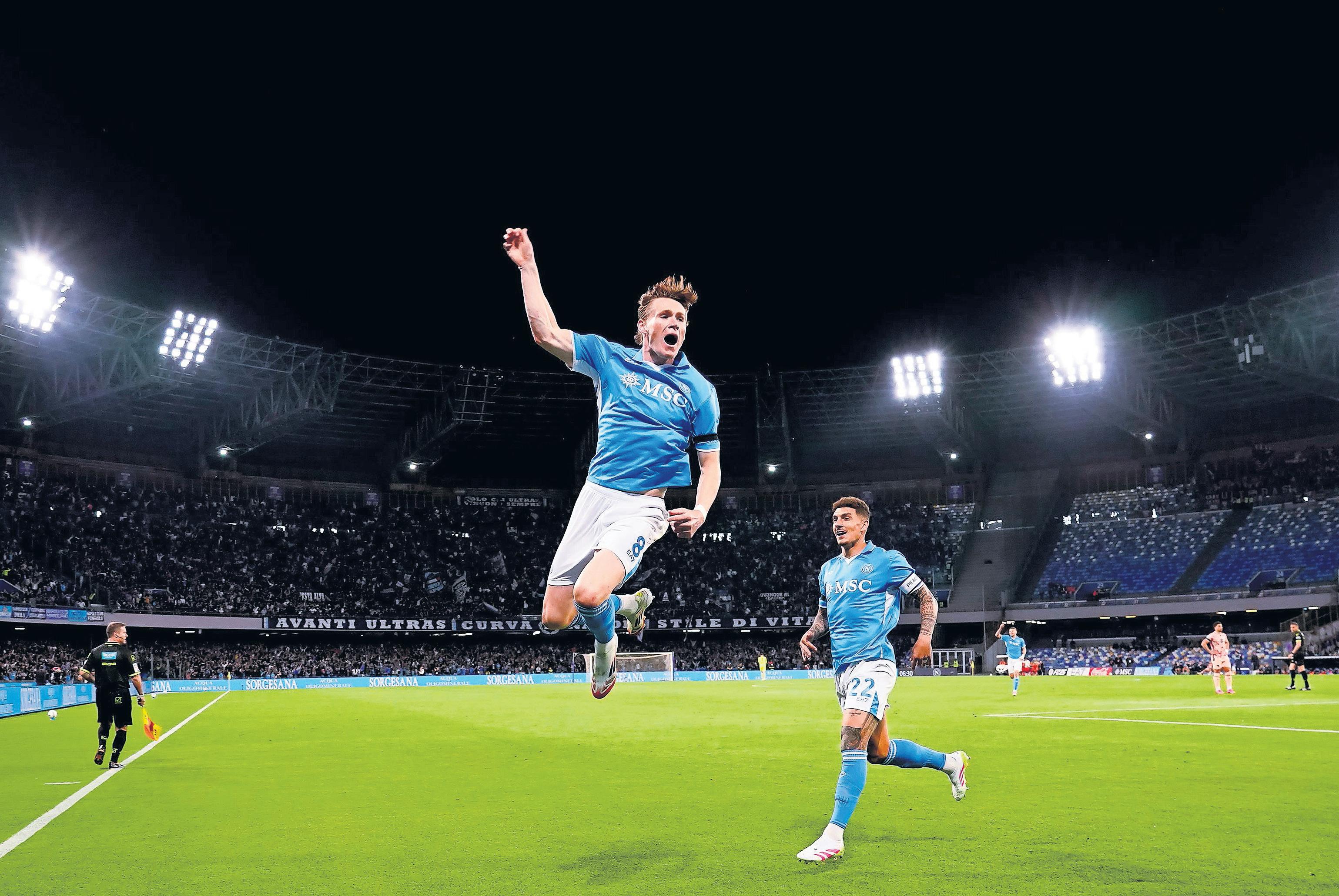 McTominay at home in Napoli as he leads title bid