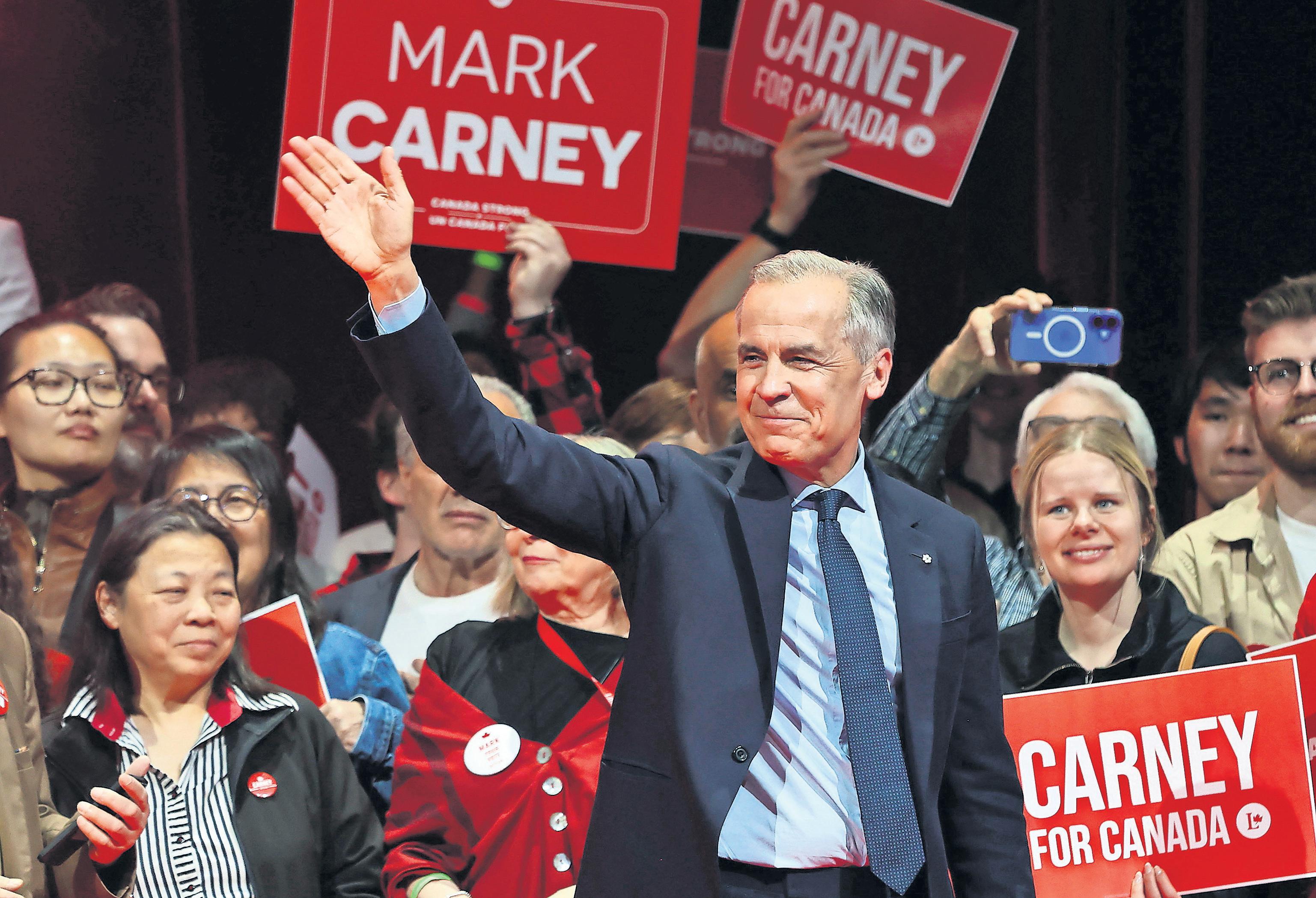 Carney promises Trump will not 'break us' after stunning poll comeback