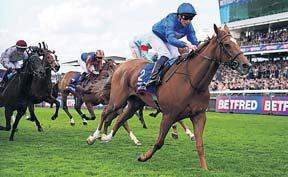 Desert Flower seals Godolphin hat-trick with Guineas victory