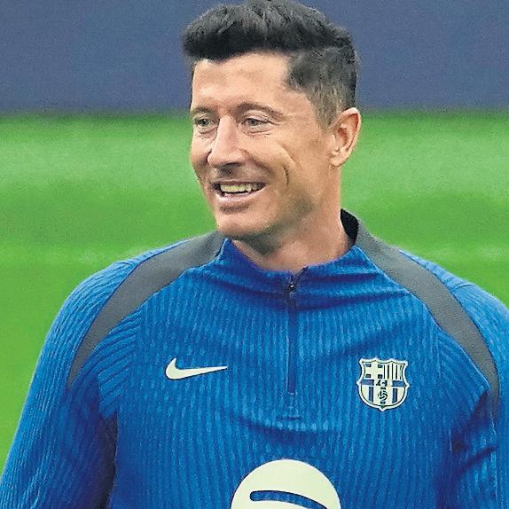 Barça boosted by Lewandowski but Inter sweat on Martínez