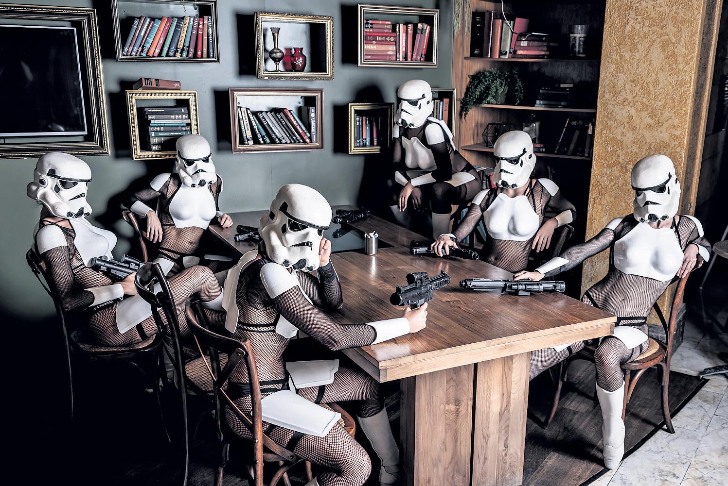 Theatre review Cheeky fun in a parody galaxy far, far away