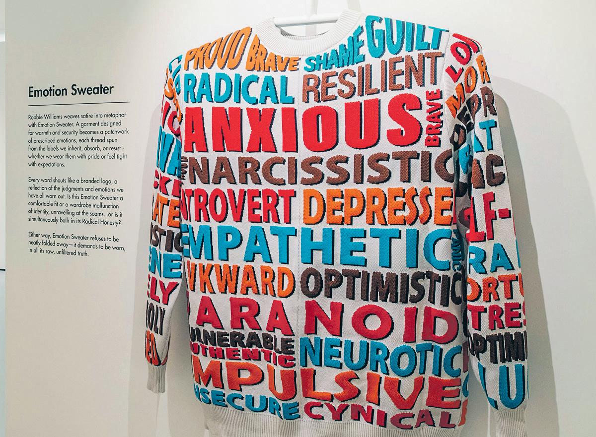 Art review Let him entertain you? As a pop singer, yes. As an artist, not so much