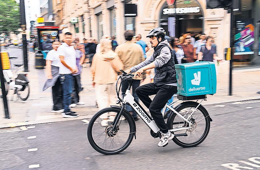 Deliveroo agrees to be taken over by its US rival DoorDash in £2.9bn deal