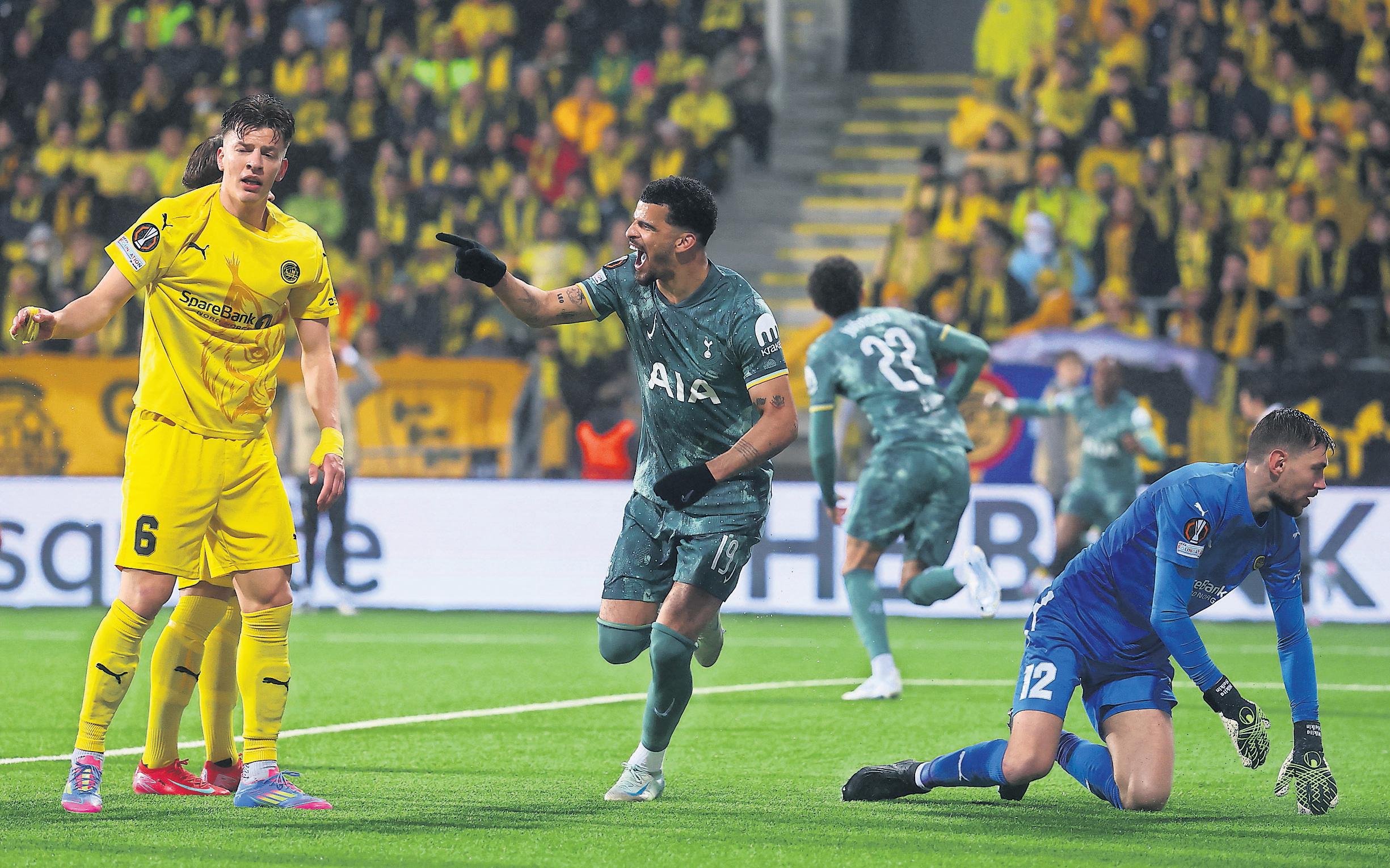 Solanke snuffs out Bodø threat as Postecoglou turns pragmatic