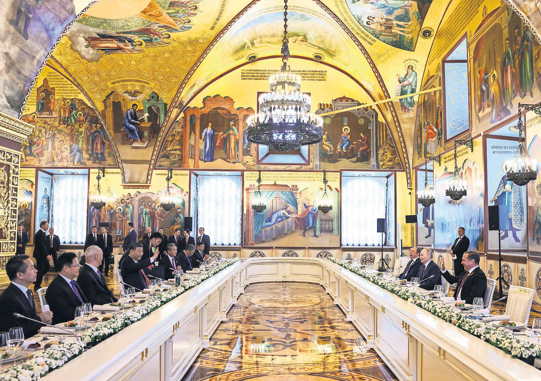 Putin and Xi talk up alliance in rebuke to US world order