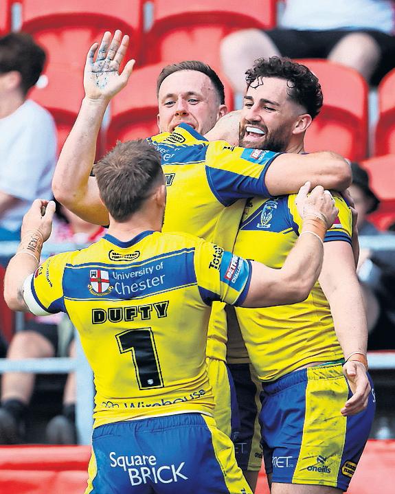Sneyd inspires Warrington to grab place at Wembley