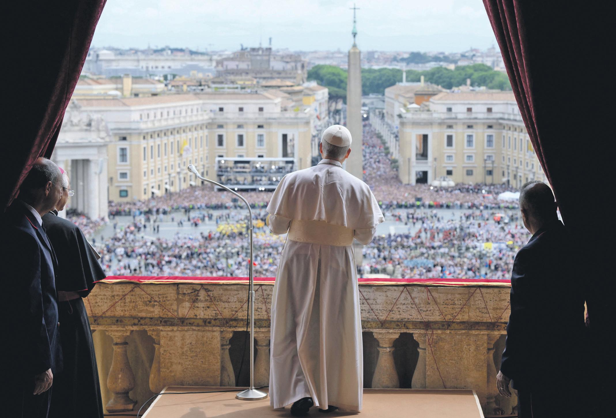 Pope Leo Calls For End To Global Conflicts In First Sunday Address