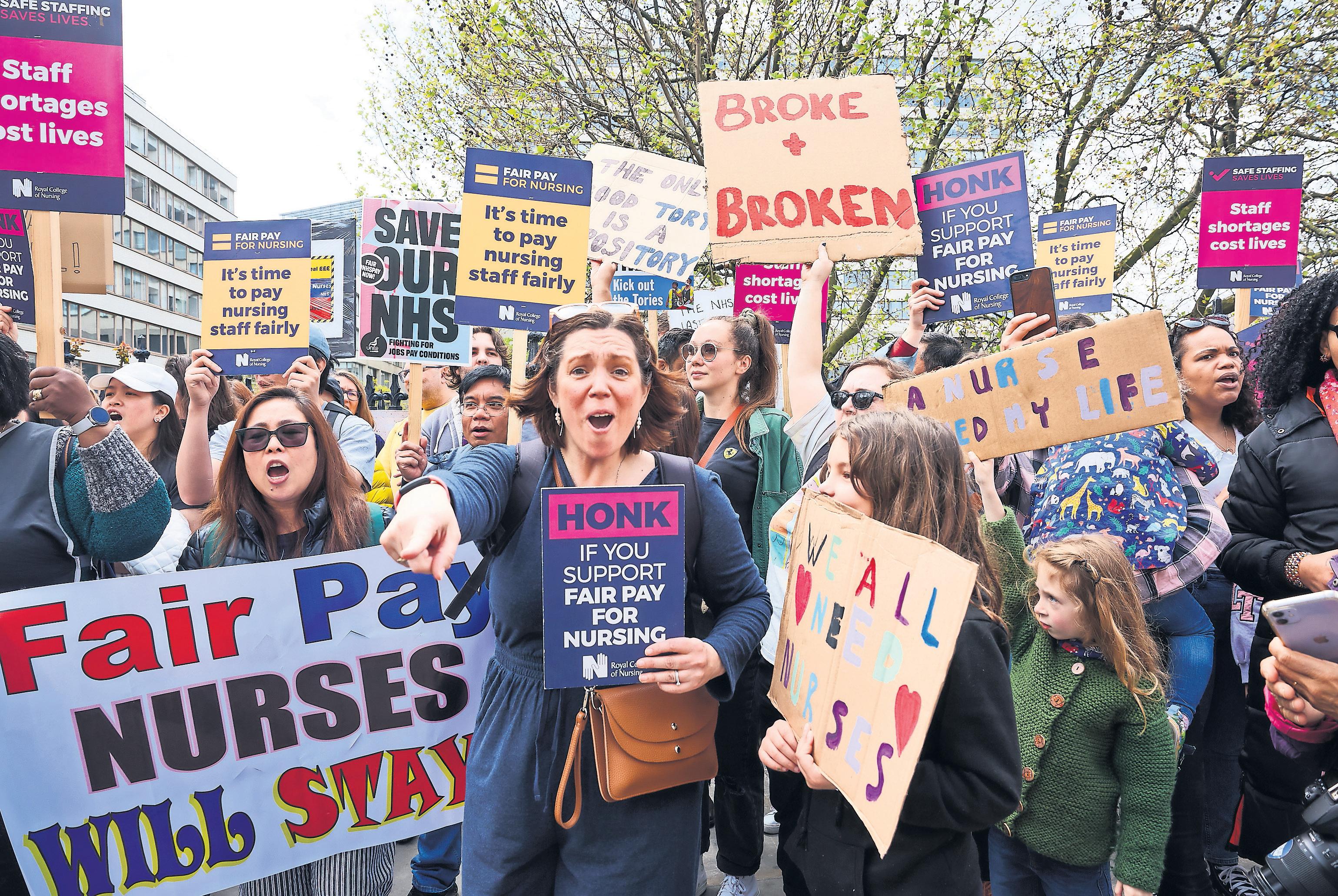 Boost our pay or risk new strikes, say nurses