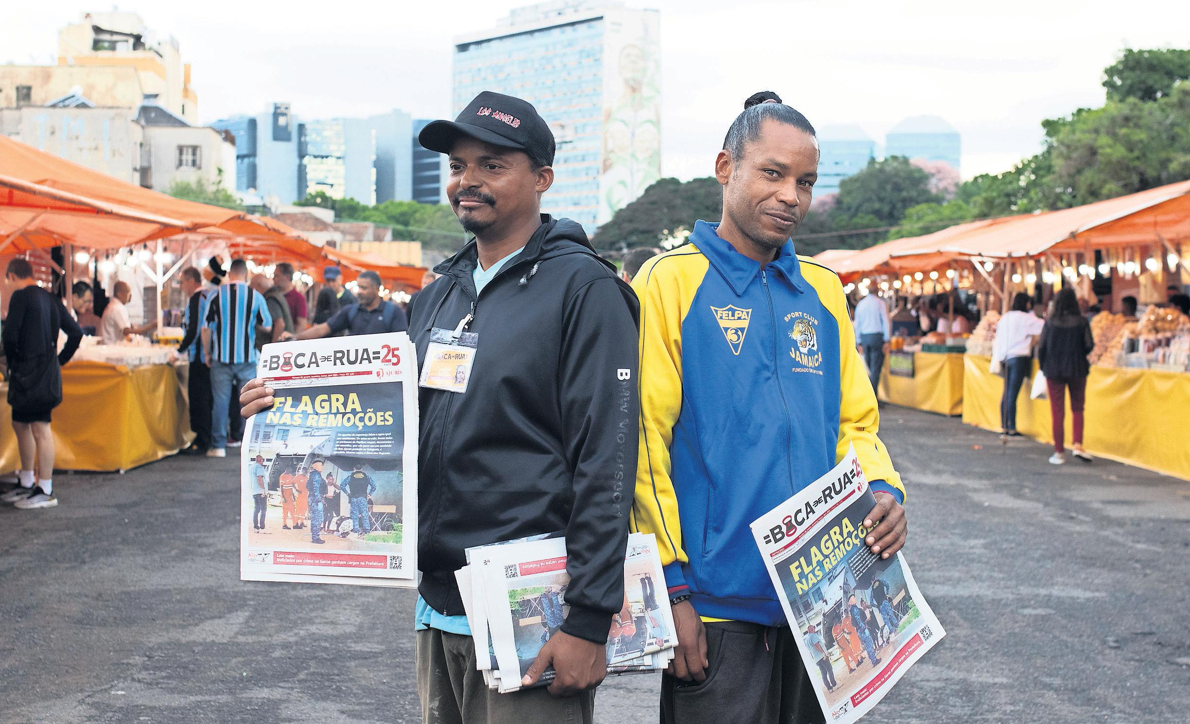'Now, I steal attention' The Brazilian newspaper being sold and made by city's 'invisible people'
