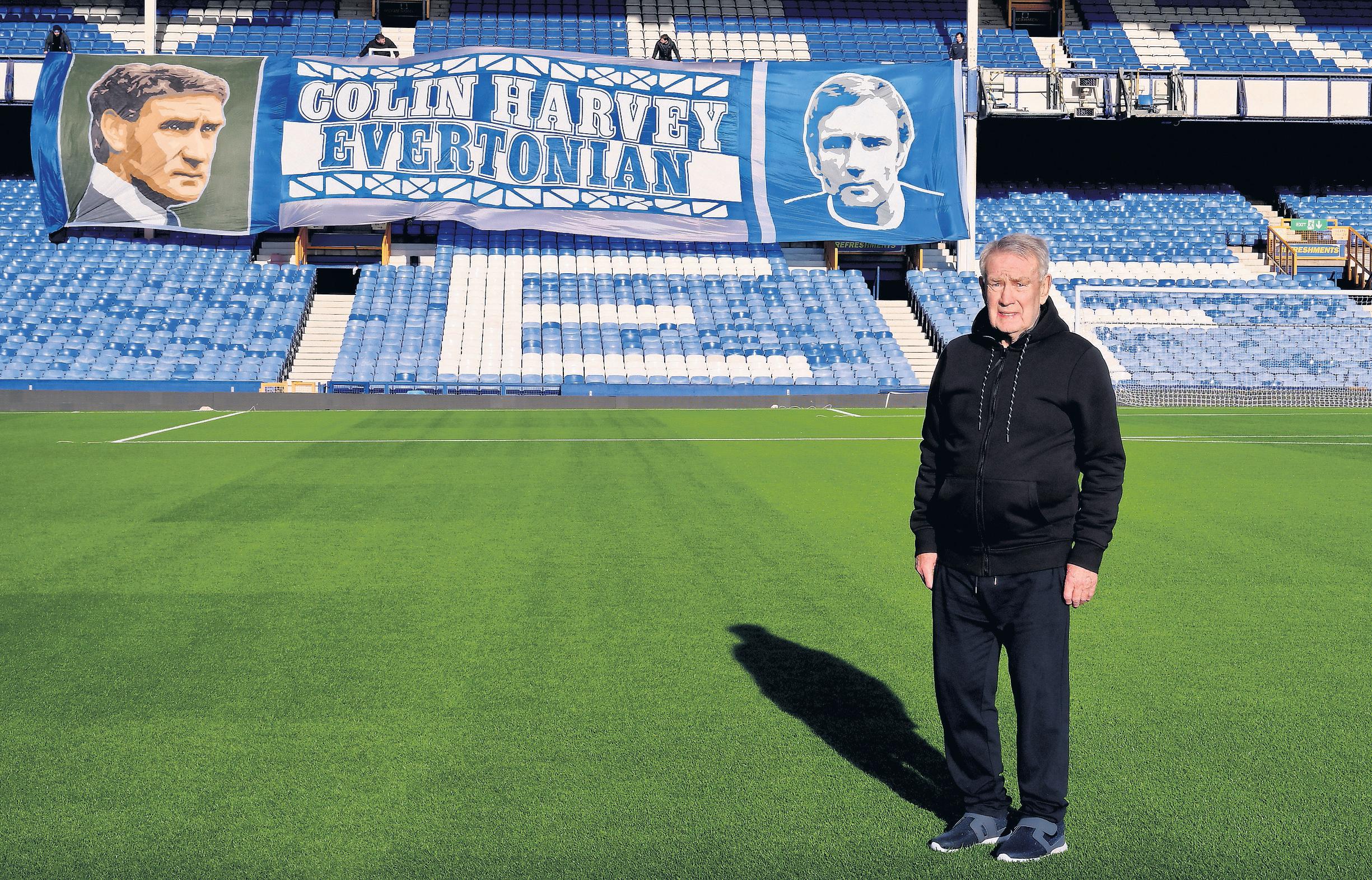 How do you go from a kid watching Everton to having a statue?