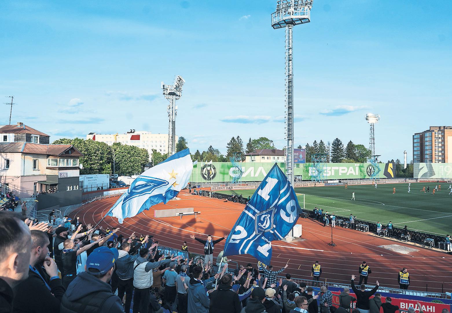Like a piece of a past life: football offers Ukraine hope