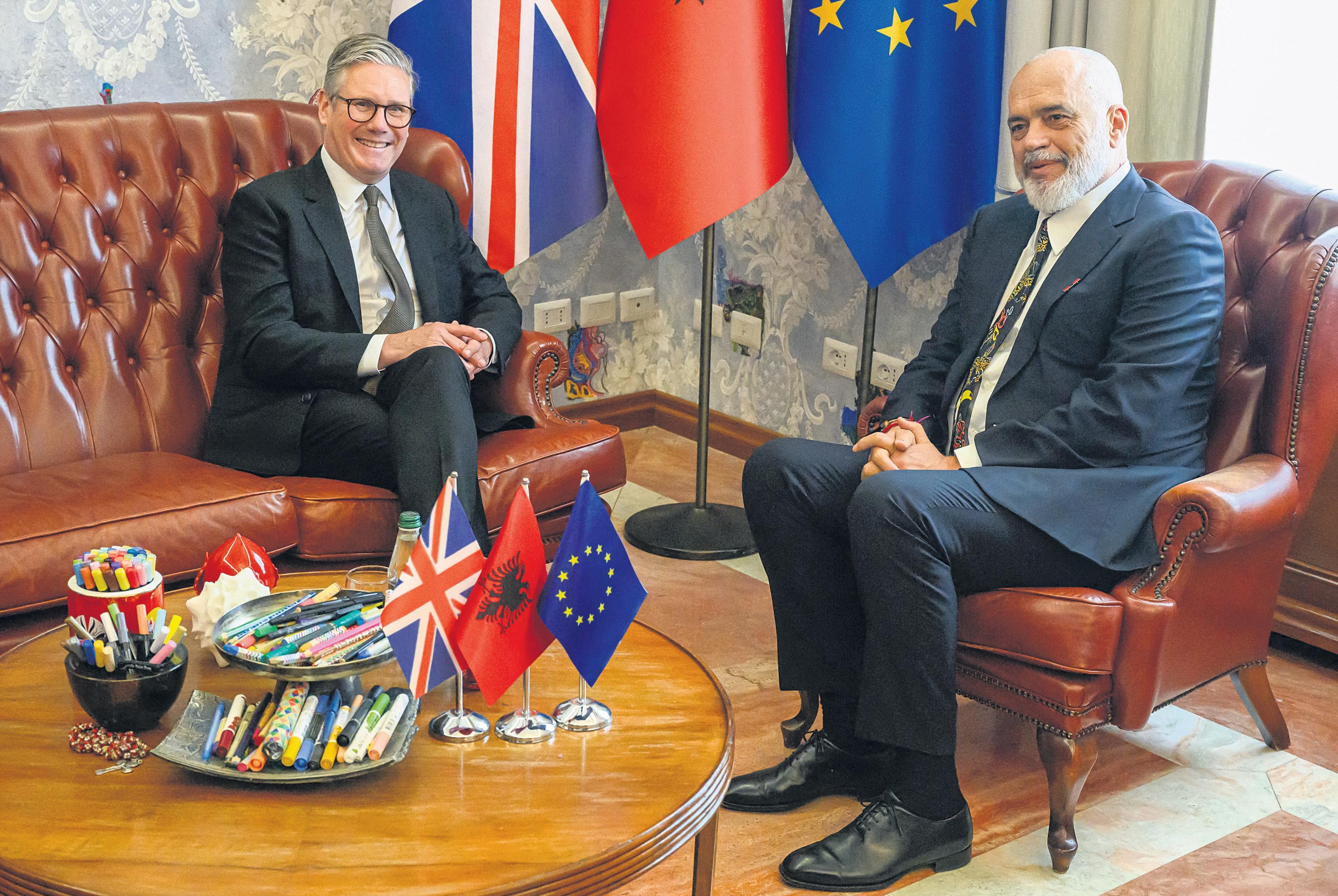 Albania rejects 'return hubs' plan for refused UK asylum seekers