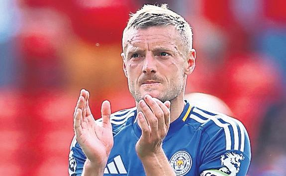 Vardy will end Leicester career on home soil