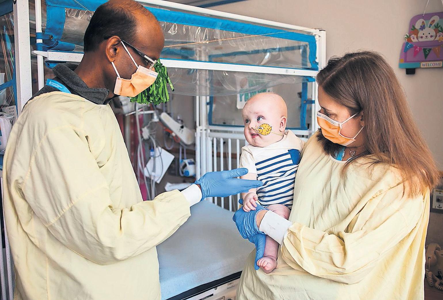 Gene-editing therapy used to save baby in world first