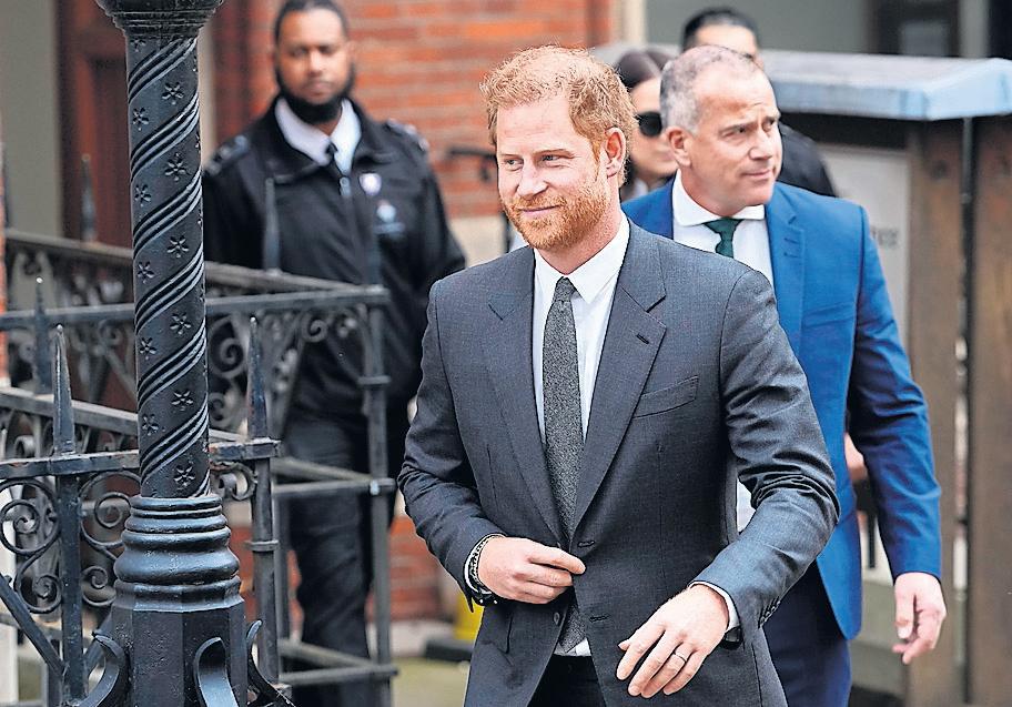 Harry accused Sun of seeking 'revenge' with story linking him to rapper Combs